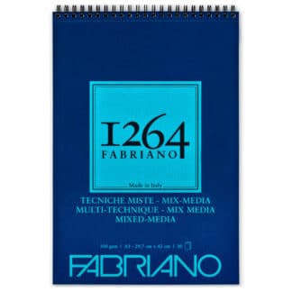 Альбом для рисования Mixed Media на спирали «1264» А3 (29,7х42 см) 300 г/м.кв. 30 листов Fabriano