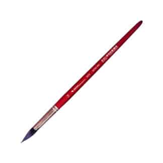 Кисточка «Автор» 5072 Белка имитация круглая №14 короткая ручка красная АртАвангард