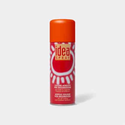Акрилова аерозольна фарба 050 помаранчевий 200 мл флакон з розпилювачем Idea Spray Maimeri Італія
