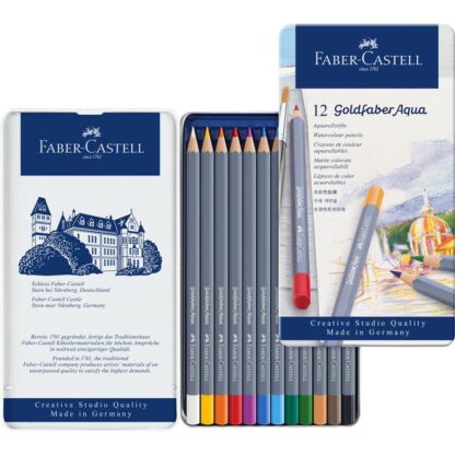 Набор акварельных карандашей Goldfaber 12 штук Faber-Castell