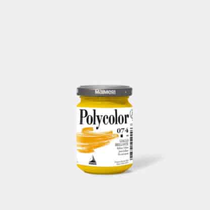 Акрилова фарба Polycolor 140 мл 074 жовтий яскравий Maimeri Італія