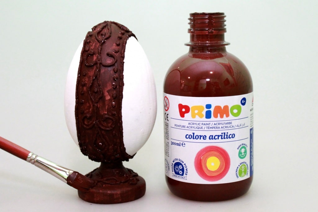 Мастер-класс по декорированию яйца «Фаберже» материалами Primo™ - 06