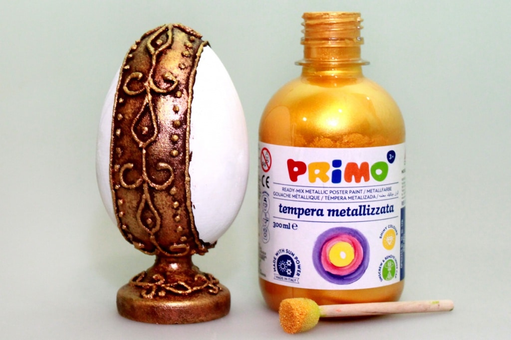 Мастер-класс по декорированию яйца «Фаберже» материалами Primo™ - 08