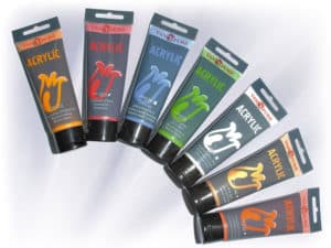 Новости магазина «Sальвадор» 5 Акриловые краски Acrylic Van Pure