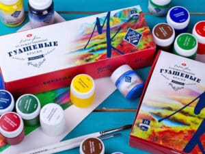 Новости магазина «Sальвадор» 7 Наборы гуаши «Мастер-Класс»