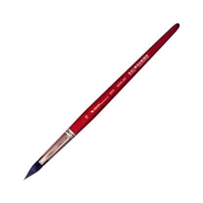 Кисточка «Автор» 5072 Белка имитация круглая №16 короткая ручка красная АртАвангард