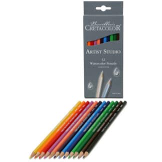 Набор акварельных карандашей Artist Studio 12 цветов в картонной коробке Cretacolor