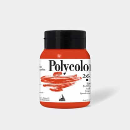 Акриловая краска Polycolor 500 мл 263 красный сандаловый Maimeri Италия