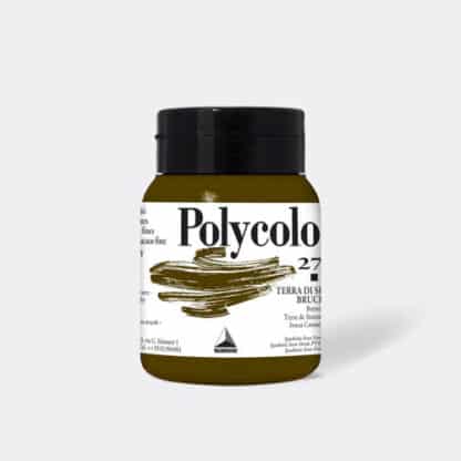 Акриловая краска Polycolor 500 мл 278 сиена жженая Maimeri Италия
