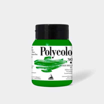 Акрилова фарба Polycolor 500 мл 305 зелений темний яскравий Maimeri Італія