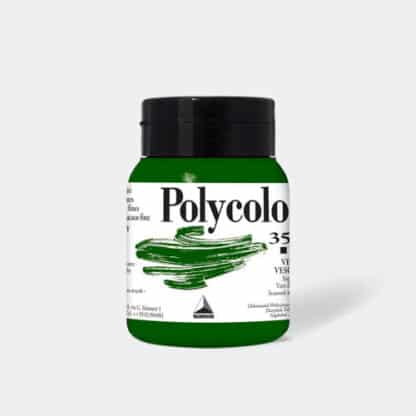 Акриловая краска Polycolor 500 мл 358 зеленый желчный Maimeri Италия