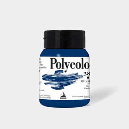 Акрилова фарба Polycolor 500 мл 388 синій морський Maimeri Італія