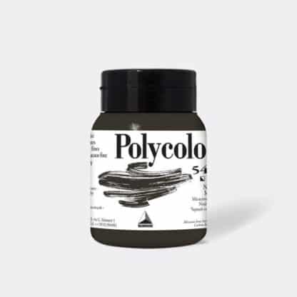 Акриловая краска Polycolor 500 мл 541 черный слюдяной Maimeri Италия