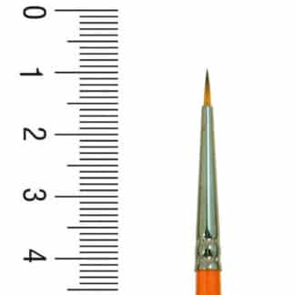 Кисточка 1097R Синтетика круглая №00 короткая ручка Renesans