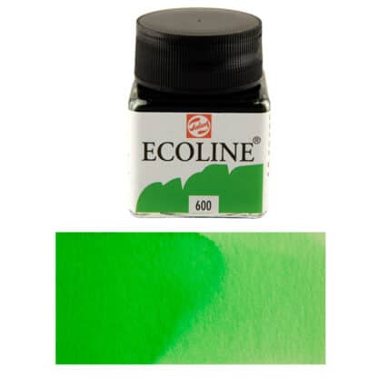 Акварельна фарба рідка Ecoline 600 Зелений 30 мл Royal Talens