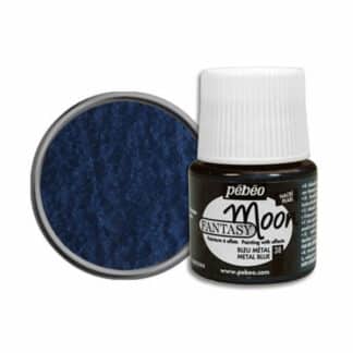Краска лаковая Fantasy Moon 038 Металлик голубой 45 мл Pebeo