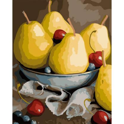 Картина за номерами «Натюрморт із грушами» 40х50 см Santi 953925