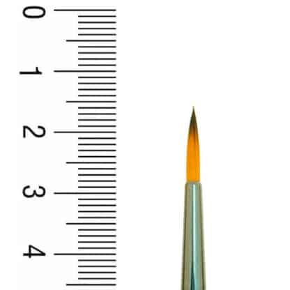 Кисточка 1097R Синтетика круглая №01 короткая ручка Renesans