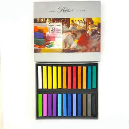 Набір сухої пастелі Raffine fine art 24 кольори Marco