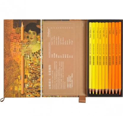 Набір кольорових олівців 80 кольорів круглі/кедр Tribute 3300-80CB Marco