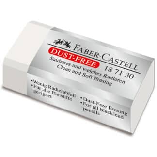Ластик dust free белый виниловый Faber-Castell 187130