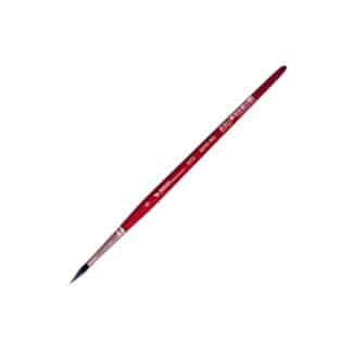 Кисточка «Автор» 5072 Белка имитация круглая №06 короткая ручка красная АртАвангард