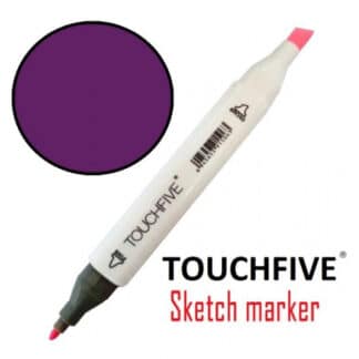 Маркер двусторонний 85 Vivid Purple TouchFive