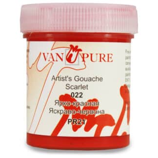 Гуашевая краска Van Pure 40 мл 022 ярко-красная