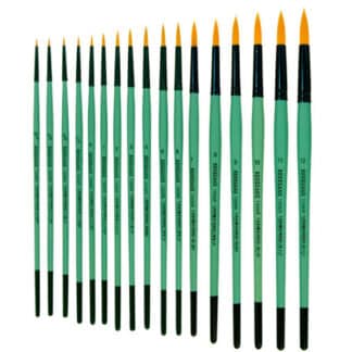 Пензлі художні синтетика кругла 1006R коротка ручка Renesans