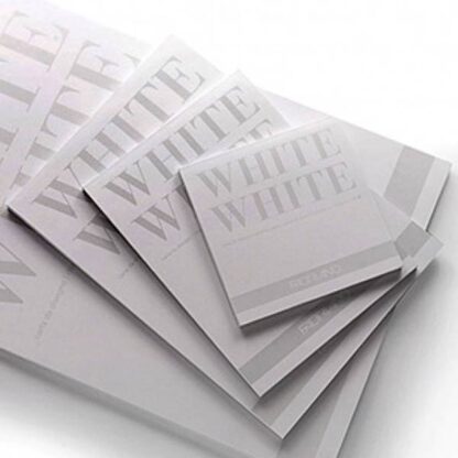 19100418 Альбом для ескізів White White А4 (21х29,7 см) 300 г/м.кв. 20 аркушів білого паперу склейка Fabriano Італія