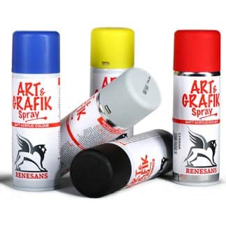 Фарби акрилові в аерозолі Renesans
