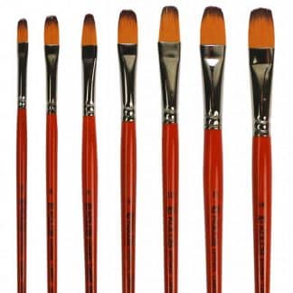 Пензлі художні синтетика овальна "Carrot" Kolos