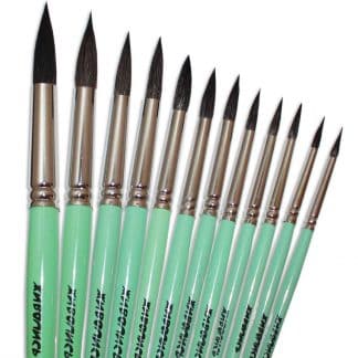 Пензлі художні білка кругла "Живопис" Китай