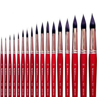 Пензлі художні "білка-еко" з синтетики імітація білки "Автор" ТОВ "Художні матеріали"