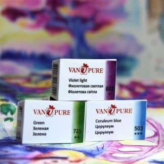 Фарби акварельні в кюветах 2,5 мл Van Pure