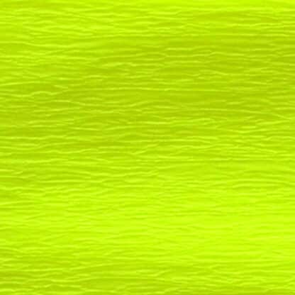 Бумага гофрированная 705400 Желтая флуоресцентная 20% 26,4 г/м.кв. 50х200 см (Т)