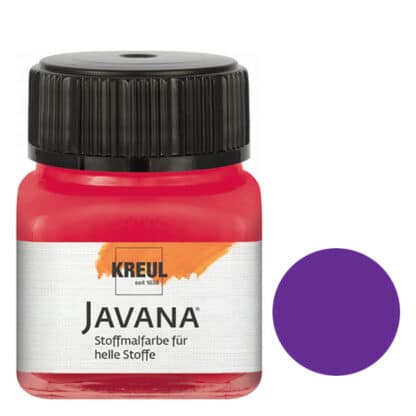 Фарба по світлим тканинам нерозтікаюча KR-90906 Фіолетовий 20 мл Sunny Javana C.KREUL