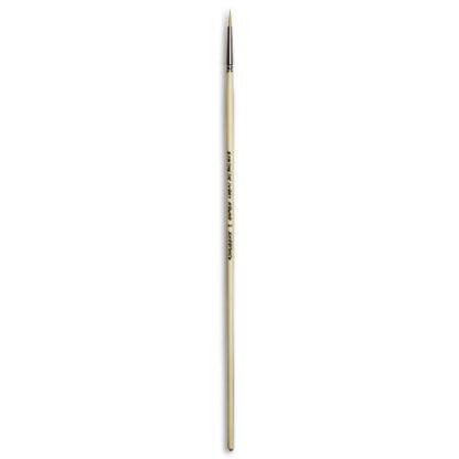 Кисточка Ivory «Живопись» 1311 Синтетика круглая № 02 длинная ручка бежевый ворс