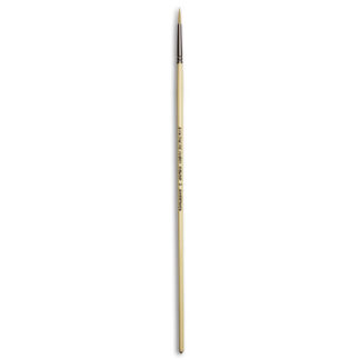 Кисточка Ivory «Живопись» 1311 Синтетика круглая № 03 длинная ручка бежевый ворс