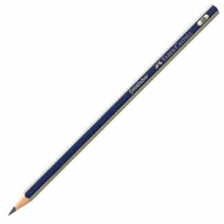 Олівець чорнографітний Goldfaber 2B синє-золотий Faber-Castell