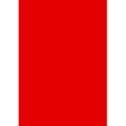 Фоамиран 107 Красный А4 (21х29,7 см) 0,5 мм
