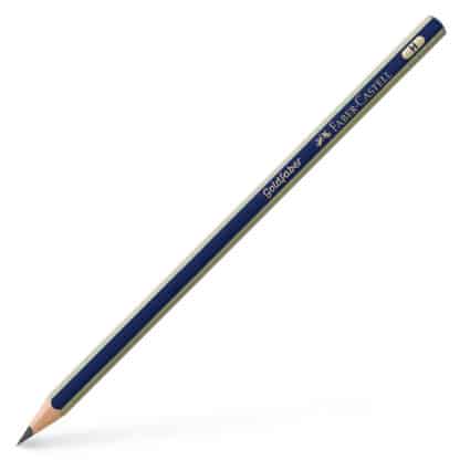 Олівець чорнографітний Goldfaber H синє-золотий Faber-Castell