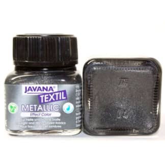 Краска по темным тканям и коже нерастекающаяся KR-92414 Антрацит 20 мл Metallic Javana C.KREUL