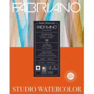 19503005 Альбом для акварелі Studio 28х35,6 см 300 г/м.кв. 50 аркушів Fabriano Італія
