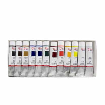 Набір олійних фарб Rosa Studio 12 кольорів по 20 мл 131007