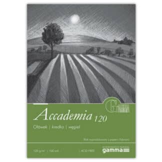 SPА1201421К100  Альбом для рисования Gamma Accademia 14.8х21см 100лист 120гр/м2, спираль