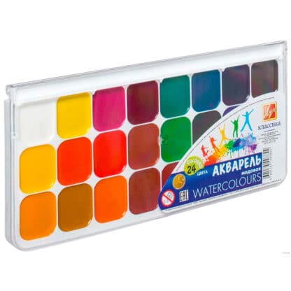 Набір акварельних фарб «Класика» 24 кольори Луч