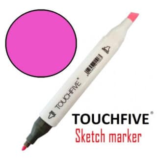 Маркер двусторонний 126 Fluo Pink TouchFive