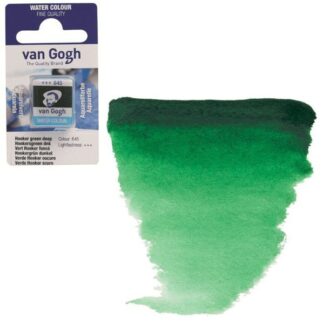 Акварельна фарба Van Gogh 645 Хукера зелена темна 2,5 мл кювета Royal Talens