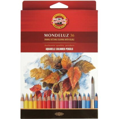 Набір акварельних олівців Mondeluz 36 кольорів Koh-i-Noor